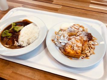 IKEA(カレー&フレンチトーストアップルパイ風) IKEA(カレー&フレンチトーストアップルパイ風)